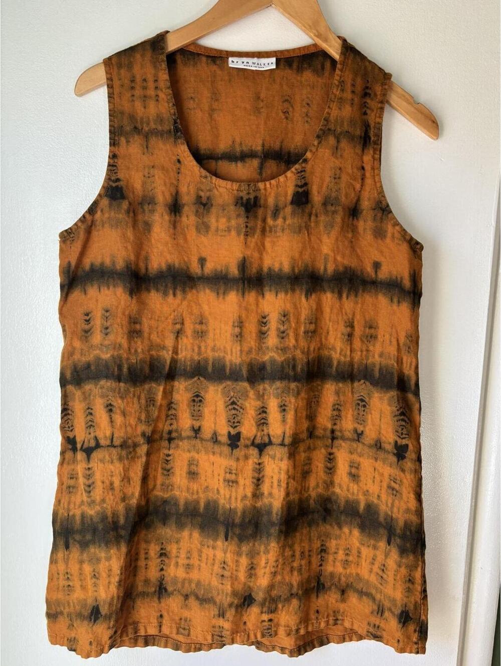 Bryn Walker Linen Tie-Dyed Mini Dress/Tunic
